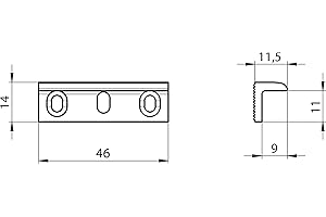 ASSA ABLOY effeff Aufschraubstück Modell 24.100001103 40