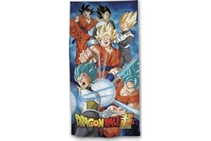 Arlis Drap de Plage ou Drap de Bain Dragon Ball Super (Serviette Dragon Ball Super - b)