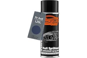 TRISTARcolor Pintura del coche Bote de spray para Audi LZ5L Ming Blau Perl Pintura base aerosol 400 ml