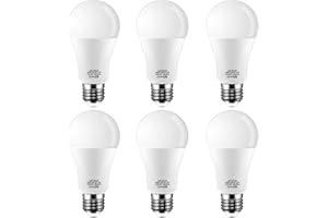 Tofisr Ampoule LED Standard Culot E27,Blanc Froid 6000K,14W équivalent 120W,Dépolie, Lot de 6