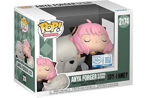 Funko Pop! Premium: Spy X Family - Anya Forger Sleeping On Bond - Amazon Exklusiv - Samling Vinylfigur - Presentidé - Officie