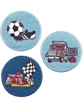 Set012 Aufbügelmotive rund