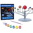 SHATCHI Solar System Planetarium 3D Model Kit Nine Planets Science Glow in Dark the Astronomy Teaching Children's Educational DIY Birthday Gifts Toys