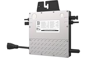 BENY Mikro Wechselrichter 800W für Balkonkraftwerk- Grid-tie Inverter mit WLAN & Bluetooth, APP-Kontrolle- Wechselrichter 800W bis 600W Einstellbar- Plug und Play