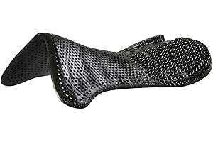 ‎ACAVALLO Acavallo Gel Pad and Back Riser | Farbe: Black | Größe: Onesize