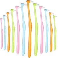 Set 4 Spazzolini Monociuffo Per Pulizia Profonda - Ideale Per Apparecchi Ortodontici, Impianti E Spazi Interdentali