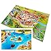 casa pura Double Sided Children's Play Mat | Pirate Island + Castle Design | 2 sizes available - 75x100cm