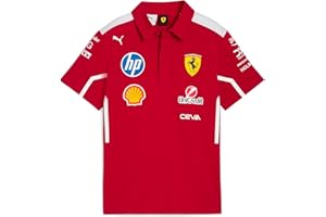PUMA Scuderia Ferrari F1 Polo Squadra 2025 - Rosso