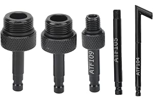 5st ATF Transmission Oil Filler Adapter Automatisk Växellåda Fluid Adapter Aluminiumlegering för AISIN 09G 01J CVT Transmissi