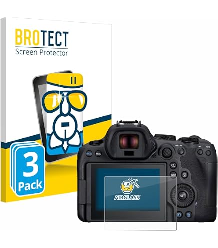 BROTECT Schutzfolie Für Canon EOS M6 (2 Stück) – Ultra-klar, Kratzfest, Made In Germany