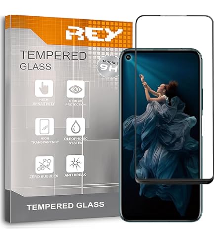 NEW'C 3 Pezzi, Vetro Temperato per Huawei Mate 20 Lite, Honor Play, Pellicola Prottetiva Anti Graffio, Anti-Impronte, Senza Bolle, Durezza 9H, 0,33mm Ultra Trasparente, Ultra Resistente