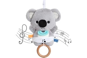 COTTONBEBE Carillon Neonati, Koala Carillon Lullaby Peluche con Una Dolce Melodia,da Appendere, Giocattolo per Neonato e Bambini 0+ MES