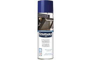 STARWAX - Limpia Hornos 500ML - Sin sosa cáustica - Desengrasa a fondo sin esfuerzo - No gotea - Acción rápida en 30mn