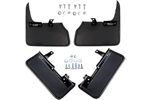 ‎LLS-GERMANY LLS-GERMANY Mud Flaps Compatible with VW Transporter Multivan T5 T6 4-Piece Front and Rear Perfect Fit