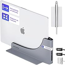 Ascrono Station d'accueil Verticale | Compatible avec Apple