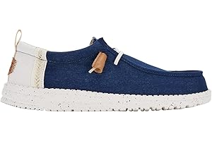 Hey Dude Mocassini estivi da uomo Wally in lino