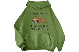 YINGKE Donna Kawaii Felpa con Cappuccio Casual con Modello Stampa Animale del Fumetto Y2K Harajuku Style Halloween Cute Girl Ladies Felpa