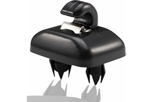 ZEALfix Parasole Clip Supporto Nero per adatto per A1 A3 A4 A5 Q3 Q5 8E0 857 562 Gancio Staffa Gancio di ricambio 8E0857562 per A udi 1 pz