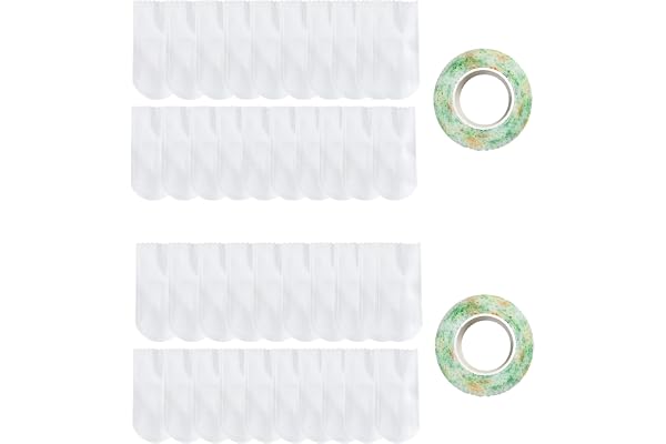 40 PCS Dog Shoes, with 2 Rolls of Tape, Disposable Foot Covers, 8x16cm, Protective Paw Covers for Dogs, Ideal for Outdoor Walks and Indoor Cleaning