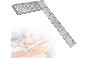 Snickarvinkel 150 mm i rostfritt stål – Precision L-verkstadsvinkel, låssmed vinkel, professionell för trä- och metallbearbetning, pålitligt verktyg för snickare och hemmafixare