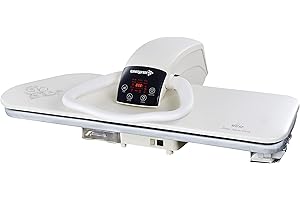 Speedypress Dampfbügelpresse 101HD Heavy Duty Professional 101cm (Kostenloser Aufsatz, Antikalk-Wasserfilter, Ersatzbezug und Schaumstoff-Unterfilz)