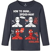 Name It NMMSEPP SPIDERMAN LS TOP MAR Tiş&ouml;rt Erkek &ccedil;ocuk