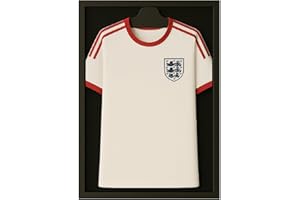 Acaza Football Shirt Frame 60x80cm, Large 3D Display Frame for Football, Basketball, Rugby & Cycling Jerseys, Wall-Mounted, Aluminium & Acrylic Glass, Black