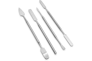 iFixit Jeu de spatules en métal, 4 spatules pour faire levier, ouvrir, réparer électronique (tablette, téléphone, etc)
