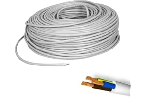ICEL CAVO ELETTRICO FROR GOMMATO TRIPOLARE 3 POLI ANTIFIAMMA 3G1,5 "3x1,5" mm² 100 METRI
