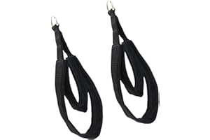 harayaa 2X Correas de Pilates para Reformer D Anillos Correas Pilates Correas de Doble Bucle para Gimnasia