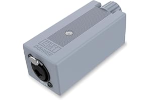 Donner EM1 przenośny osobisty monitor douszny wzmacniacz analogowy wzmacniacz słuchawkowy stereo słuchawki wzmacniacz głośności wzmacniacz audio z wejściem XLR i TRS gniazdo wyjściowe 3,5 mm