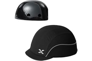 ‎MOHEEN Anstoßkappe Sicherheitsmütze Baseball-Stil Sicherheitskappe Schutzkappe Anti-Schock Arbeitskappe,Kopfschutz Schutzkappe Stoßschutzkappe