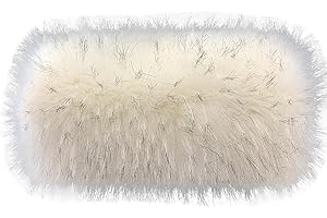 LICHENGTAI Kunstpelz Hand Muffs Damen Winter Plüsch Handwärmer Kunstfell Winter Muffs Armwärmer Kunstpelz Hand Muffs für Mädchen Frauen Männer