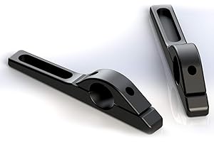 SHEAWA 2 Stück 25 mm Füße Stangenhalterung für DJI Ronin-M Ronin-MX Grip Freefly Movie Ring Ersatzzubehör