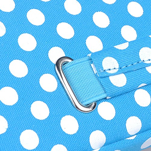 IVSO Hohe Qualität Water-resistant Neoprene Laptop Sleeve Hülle Case Folio Tasche Cover- Grösse 9.7-10.1 Zoll (25.6-26.67cm) für Tablet PC, Convertible Notebook,Laptop, Blau - 9
