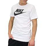 Nike Futura Icon Męska koszulka, Biały/Niebieskie zdjęcie, FR : S (rozmiar producenta: S)