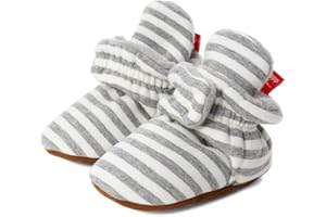 LACOFIA Zapatos de calcetín de bebé Invierno Botas Suave de Suela Blanda para bebé niño o niña