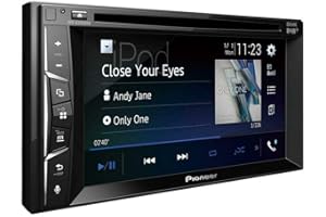 ‎PIONEER Pioneer AVH-Z3200DAB odtwarzacz multimedialny 2-DIN, ekran dotykowy ClearType, połączenie ze smartfonem, USB, Apple CarPlay, radio cyfrowe DAB/DAB+, Bluetooth, 13-pasmowy korektor graficzny