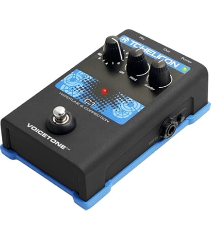 TC-Helicon Singles VoiceTone T1 Vocal Effects Processor : Amazon