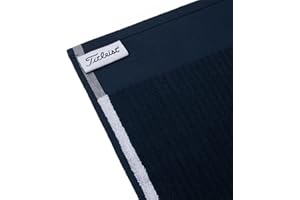 Titleist Players Terry Towel, Asciugamano da Golf Premium Unisex-Adulto, Navy/White, 20 x 40 inch