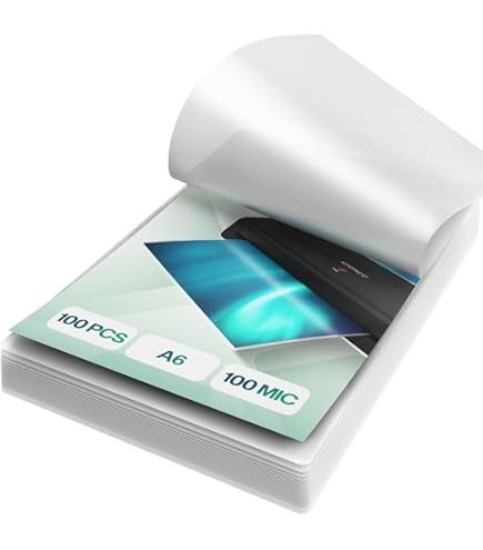 Pellicole Plastificatrici Peach A7 - 100 Buste Lucide Da 125 Micron | Qualità Premium - Foto 5