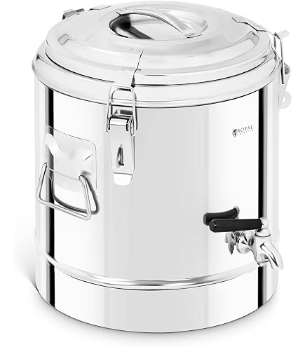 Contenitore Termico Per Alimenti E Bevande 10L - Dispenser Con Rubinetto, Doppia Parete, Per Feste E Ufficio