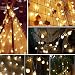 Produktbild Longra 50er LED Lichterkette Batterienbetrieben Warmweiß Wasserdicht Außenbeleuchtung Innenbeleuchtung Weihnachtsbeleuchtung Deko Lichter für Partys Garten Hochzeiten Aussen Dekoration (A)