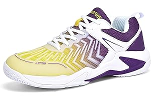 BLBK Zapatos de bádminton, zapatos de squash, zapatos de interior para diferentes revestimientos de suelo, agarre cómodo y firme, zapatillas de voleibol unisex
