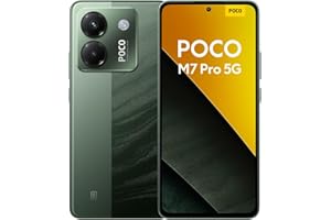XIAOMI POCO M7 Pro 5G - Smartphone de 12+512GB, Cámara de 50 MP Sony con OIS, Pantalla AMOLED de 6,67" 120 Hz, Carga Turbo de 45W, Cargador no Incluido, Verde (Versión ES)