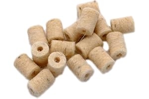 Flachberg Professional Filz-Laufreiniger Kaliber .22/.223 (100 Stück) | Waffenreinigung, Laufpflege & Wartung | Reinigungsfilze für Gewehr & Pistole