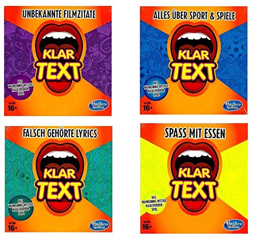 Preisvergleich Produktbild Klartext Zusatzpacks sortiert, 1 Stück