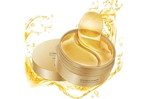 MUPOO 60 PCS Parches Ojos Bolsas y Ojeras, Eye Patches, Colágeno Máscara para Los Ojos, Contorno de Ojos Antiarrugas, Anti Edad para Ojeras, Para Eliminación Ojos Bolsas y Ojeras, Hinchazón