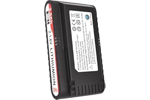 KUNLUN 3500mAh Batteria di Ricambio Litio Compatibile con Samsung Jet 90 Jet 75 Serie Cordless Stick Vacuum