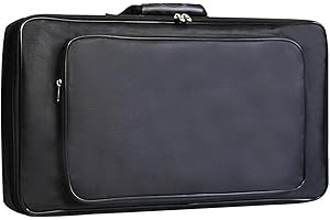 LOVIVER Borsa morbida impermeabile per pedaliera per effetti per chitarra portatile, custodia per il trasporto di pedali per effetti